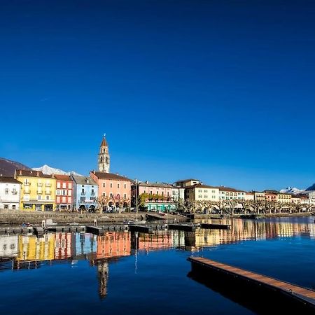 Ascona: Residenza Sabrina,App 2.5 Locali E Piscina Apartment Екстериор снимка