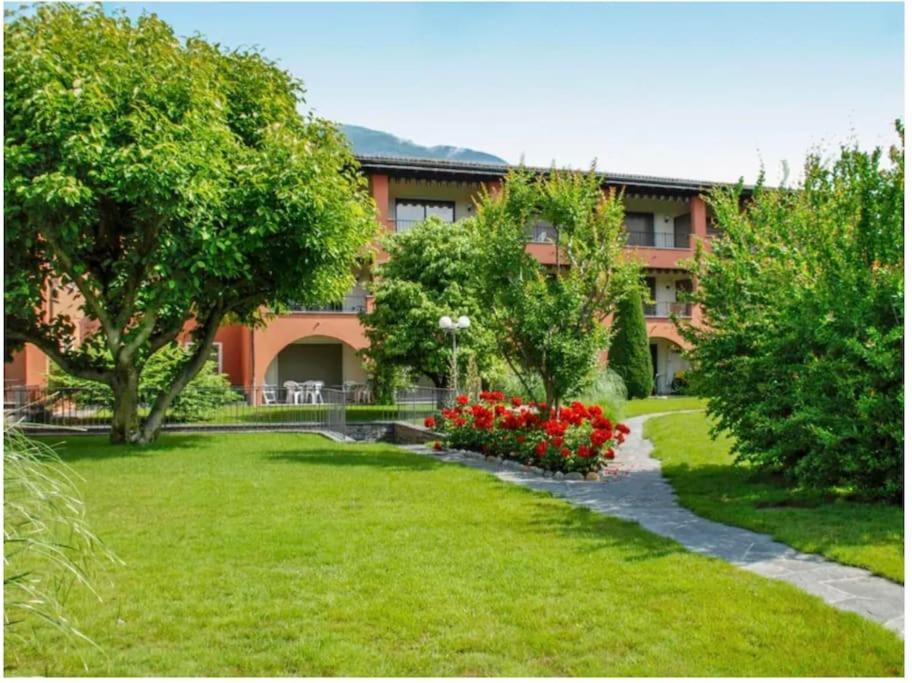 Ascona: Residenza Sabrina,App 2.5 Locali E Piscina Apartment Екстериор снимка