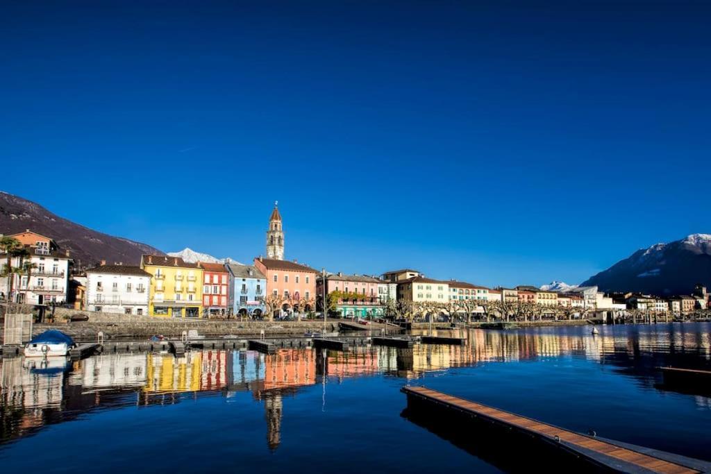 Ascona: Residenza Sabrina,App 2.5 Locali E Piscina Apartment Екстериор снимка