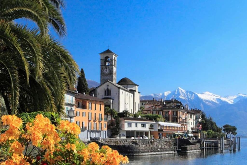 Ascona: Residenza Sabrina,App 2.5 Locali E Piscina Apartment Екстериор снимка